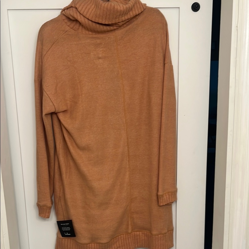 Cozy Women's Tan Sweater Dress